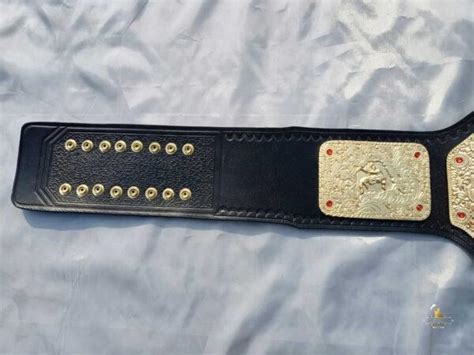 BIG GOLD BELT REPLICA CUSTOM NAME PLATE