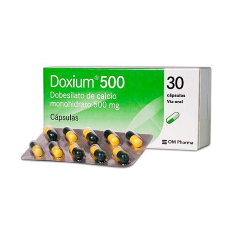 Doxium 500 Mg 30 Cápsulas