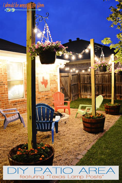 Diy String Light Pole Cheap : DIY Outdoor String Lights on Poles ...