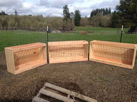 Homemade Goat Feeders For Sale | Goat feeder, Goat house, Sheep feeders