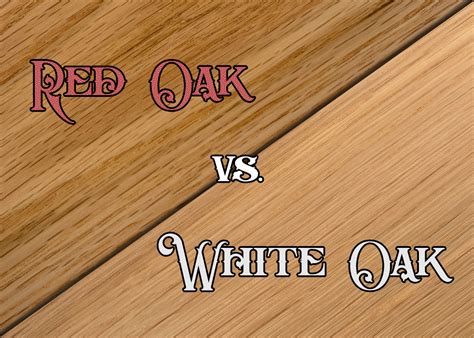 Distinguishing Red Oak and White Oak