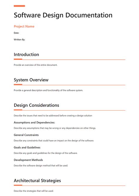 Software Design Document: What is it & How to Create it! (Template Included)