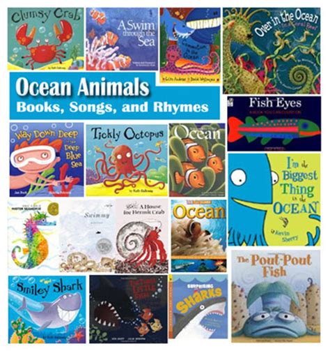 Ocean Animals Books | KidsSoup Resource Library