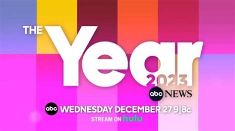 Breaking News - ABC News Studios Announces the Expansion of "The Year ...