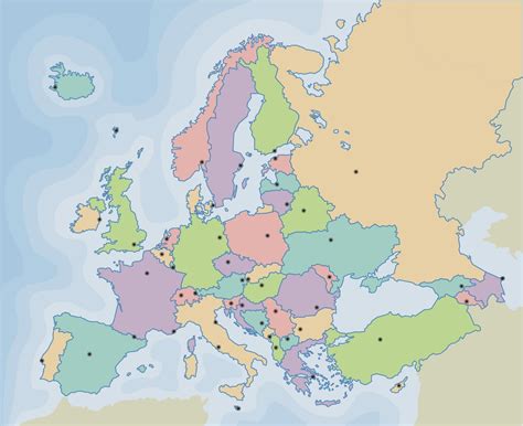 mapqa escolar españa - Busca de Google | Mapa politico de europa, Mapa ...