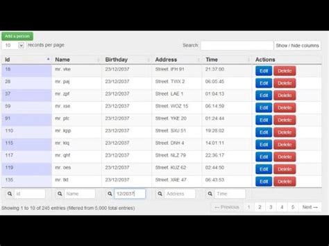 Getting Started with DataTables: Simple Integration - YouTube