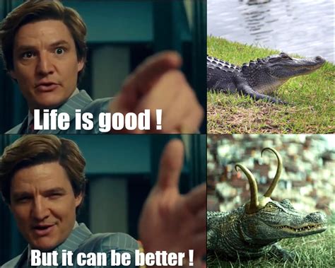 Alligator Loki: : r/marvelmemes