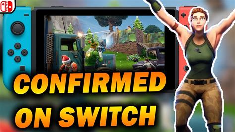 Fortnite CONFIRMED On The SWITCH!!! Battle Royale AND Save The World ...