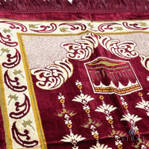 Standard Plush Prayer Rug - Kaaba Bloom - Siraj