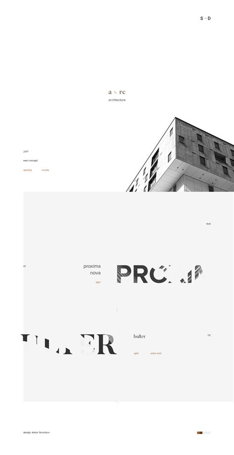 ARC architecture on Behance