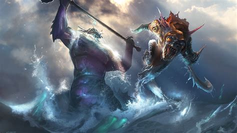 creature, Dota 2, Slark, Slardar Wallpapers HD / Desktop and Mobile Backgrounds