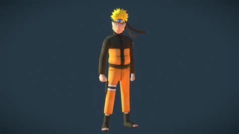 Naruto 3D - 3D model by Liew Wai Ming (@gatchaman) [ade49ba] - Sketchfab