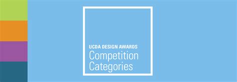 UCDA Design Awards—Competition Categories