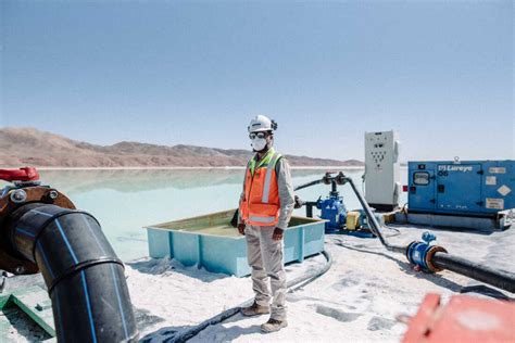 Lithium mining heats up in Chile's desert to quench demand for EV batteries : NPR