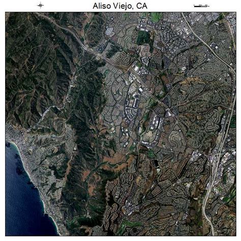 Aerial Photography Map of Aliso Viejo, CA California