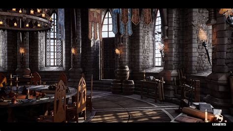 Castle Interior Concept Art | Cabinets Matttroy