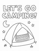 Free Printable Camping Coloring Pages sketch template