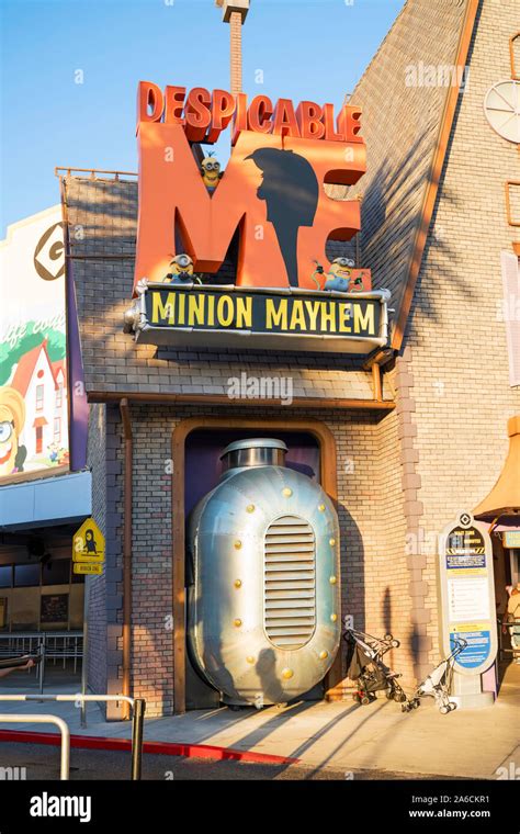 Universal Studios Hollywood Despicable Me Minion Mayhem Map