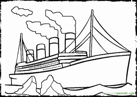 Titanic Wreck Pages Coloring Pages