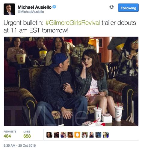 Ausiello: Gilmore Girls Revival trailer debuts tomorrow : r/GilmoreGirls