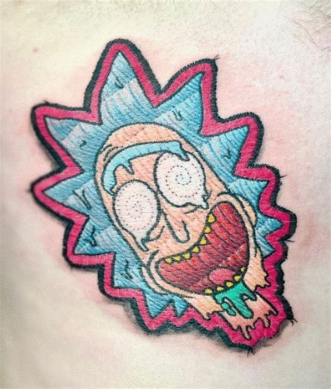 35+ Amazing Rick Sanchez Tattoos with Meanings and Ideas - Body Art Guru