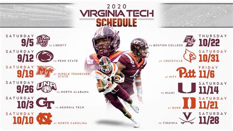 Virginia Tech Football Schedule For 2024 - porte carte