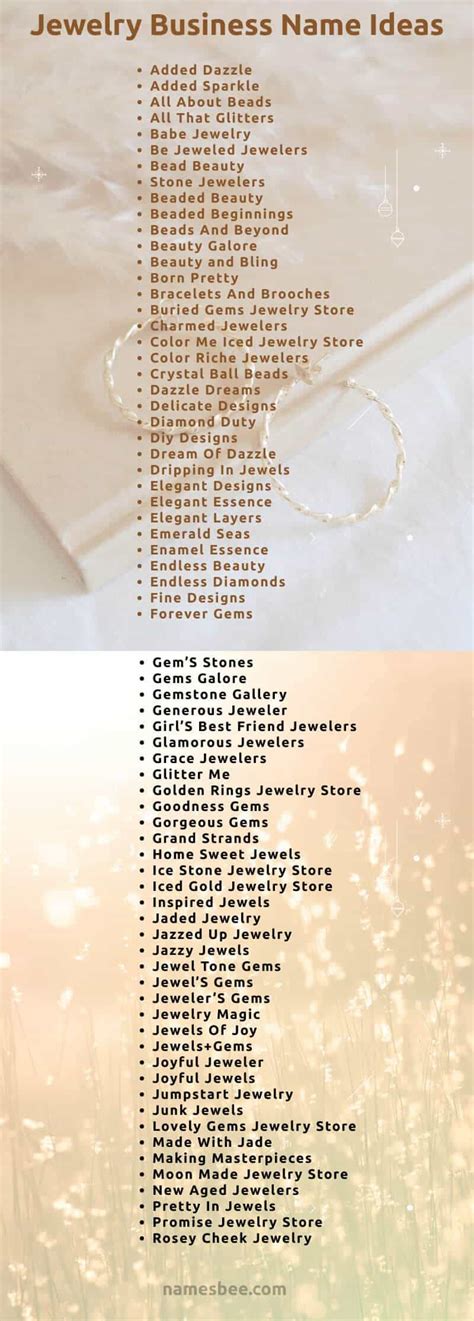 500+ Jewelry Business Names Ideas for Expensive Brands