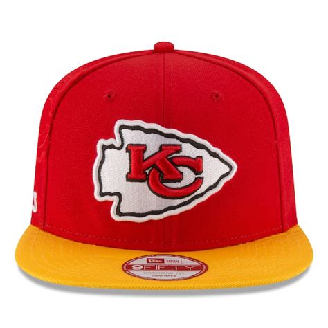 Kansas City Chiefs New Era Youth 2016 Sideline 9FIFTY Original Fit ...