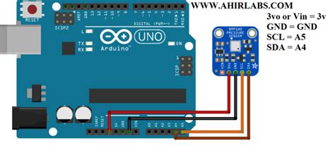 BMP180 Barometric Pressure Sensor with Arduino – AHIRLABS