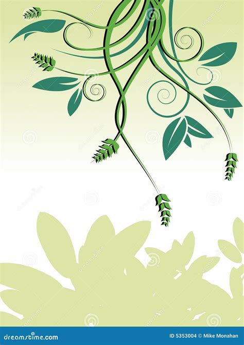 Green Vines Background Stock Images - Image: 5353004