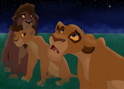 Kiara, Kovu & Vitani - The Lion King 2:Simba's Pride Fan Art (9420893 ...