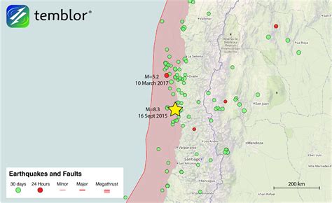 M=5.2 earthquake shakes Chile - Temblor.net