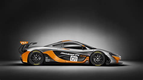 McLaren P1 race car side view HD desktop wallpaper : Widescreen : High Definition : Fullscreen