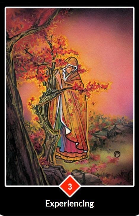 Osho Zen Tarot Card: Experiencing | Tarot, Tarot cards, Osho