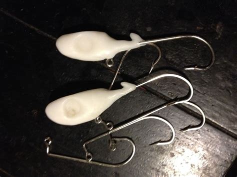 fishing jig mold prototype with polymorph | Jig molds, Fishing jig ...