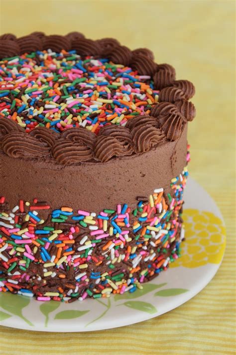 Cake Flair: Chocolate Sprinkle Cake