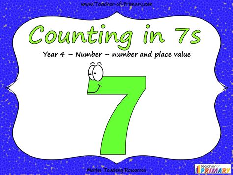 Counting in 7s | Teaching Resources