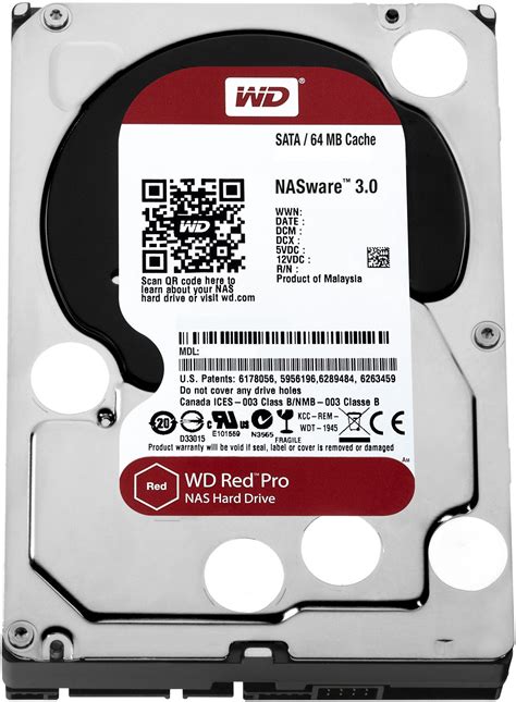 Western Digital Red Pro 12TB 7200RPM SATAIII 256MB WD121KFBX - 1a.lt