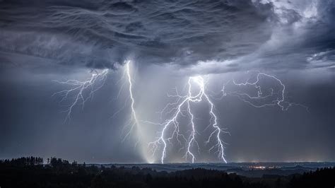 #lightning #thunder #sky lightning strikes #cloud #thunderstorm #storm ...