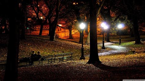 Night Park Wallpapers - Top Free Night Park Backgrounds - WallpaperAccess