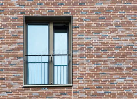 Window in a Brick Wall of a Building Stock Photo - Image of hanseatic ...