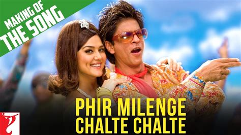 Making Of The Song - Phir Milenge Chalte Chalte | Rab Ne Bana Di Jodi | Shah Rukh Khan - YouTube