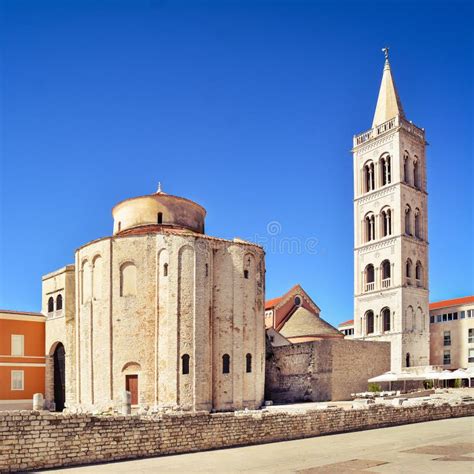 Church St. Donat In Zadar, Croatia Stock Image - Image of precious ...