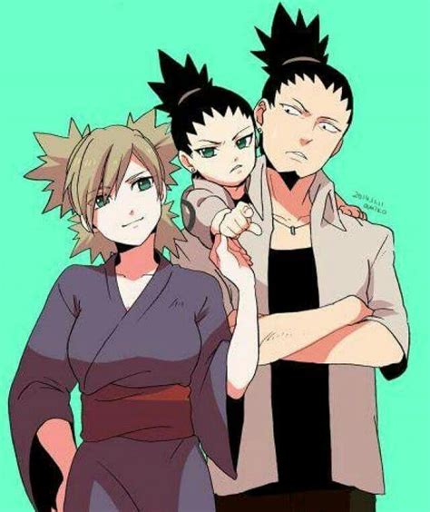 Que bonita Familia Shikamaru y temari | Shikamaru and temari, Shikamaru, Anime naruto