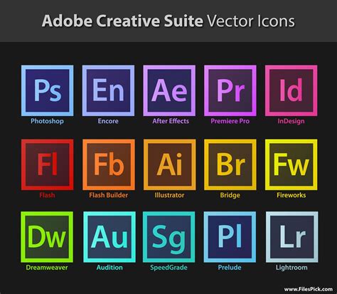 Check out this @Behance project: "Adobe Creative Suite Vector Icons ...