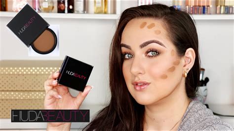 Huda Beauty Tantour Contour & Bronzer Cream! First Impressions + Demo | Patty - YouTube