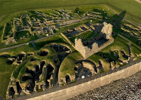 Ancient to Medieval (And Slightly Later) History - Jarlshof, Shetland Scotland Jarlshof is the ...