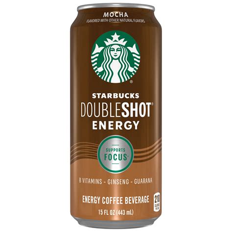 Starbucks Doubleshot Energy Mocha Coffee Energy Drink, 15 oz Can - Walmart.com