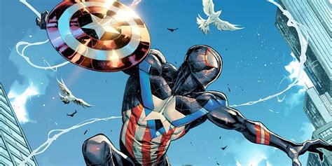 Miles Morales Becomes Captain America In Stunning New Marvel Cover