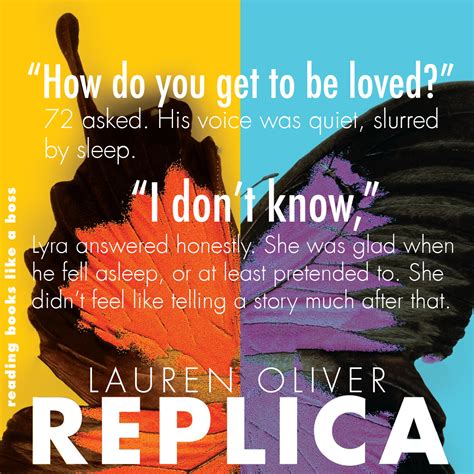 Book Review - Replica by Lauren Oliver - Reading Books Like a Boss